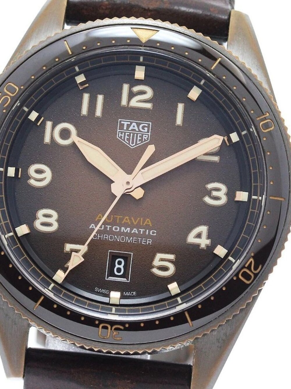 TAG HEUER Otavia WBE5191 Caliber 5 Brown Dial Automatic Men's Watch_973248